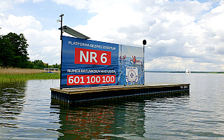 MOPR i Fundacja Bezpieczne Mazury zawieszają działanie platform bezpieczeństwa na jeziorach